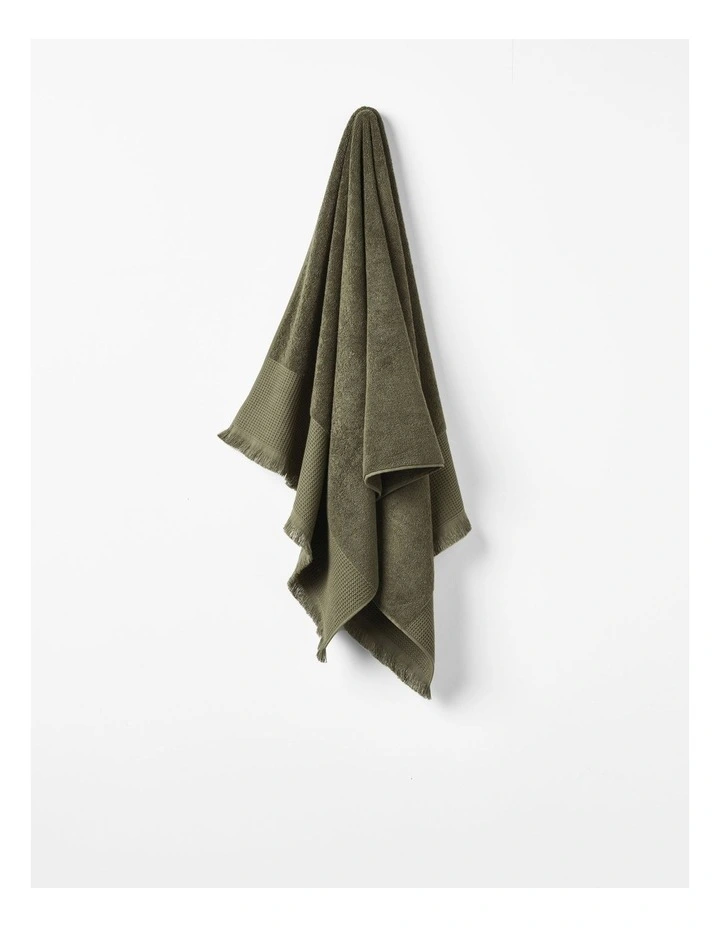 Eden Towel Range in Moss