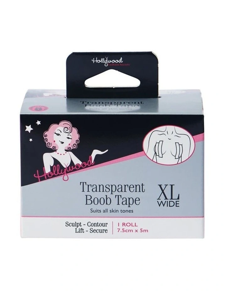 Transparent Boob Tape XL Wide 7.5cm x 5m