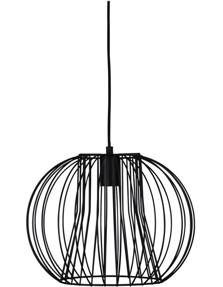 Malo Pendant Light 35cm Black