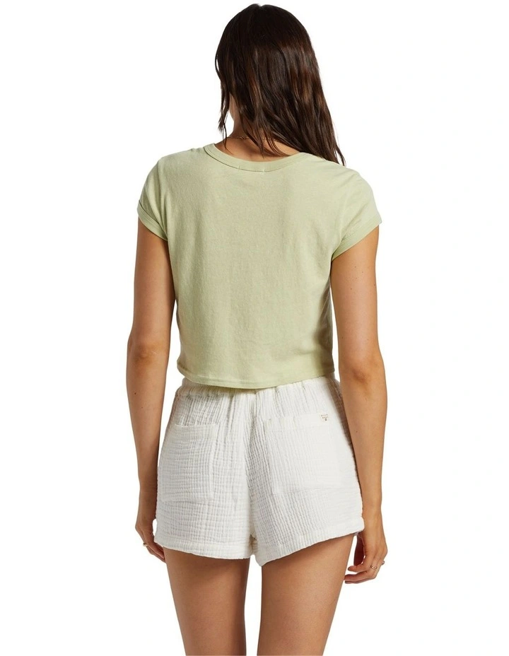 Day Tripper Shorts in Salt Crystal