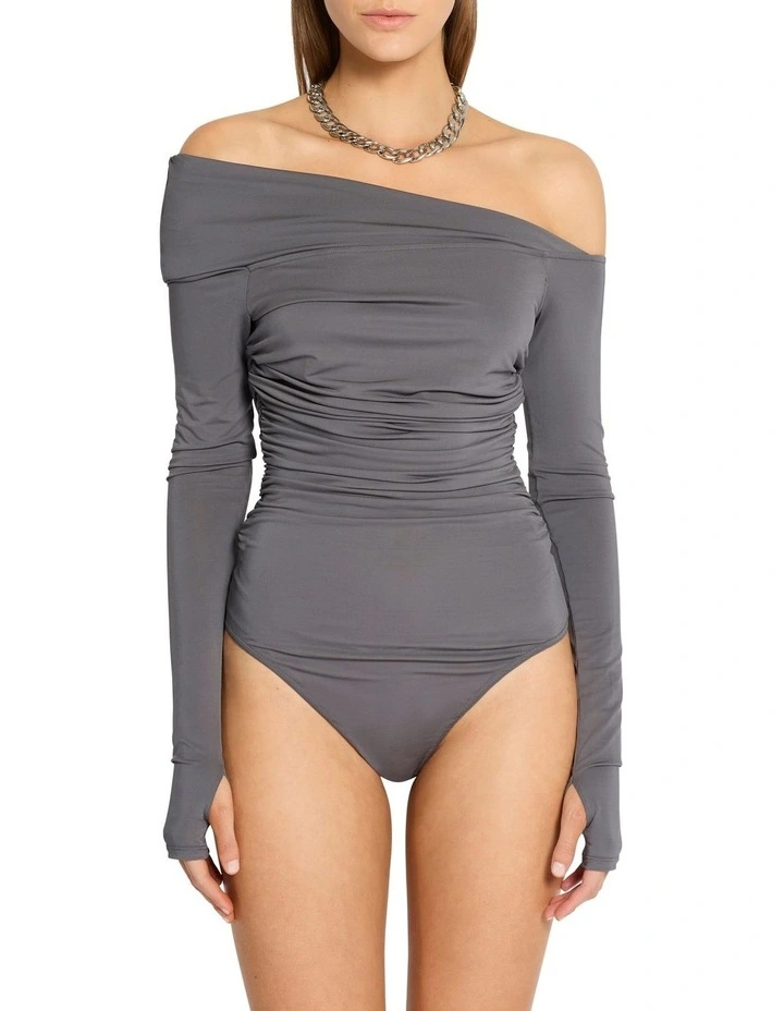 Trinidad Bodysuit in Steel