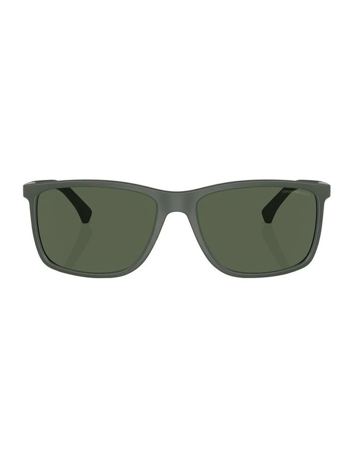 EA4058 Polarised Sunglasses in Green
