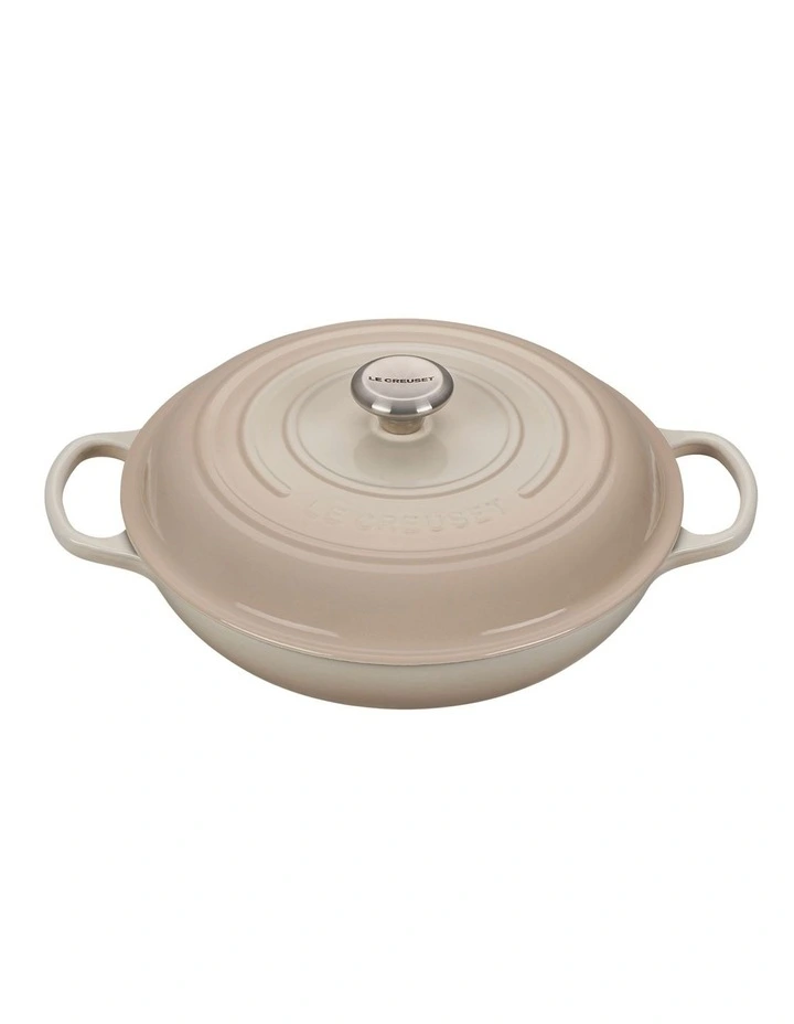 Signature Shallow Casserole 30cm in Meringue