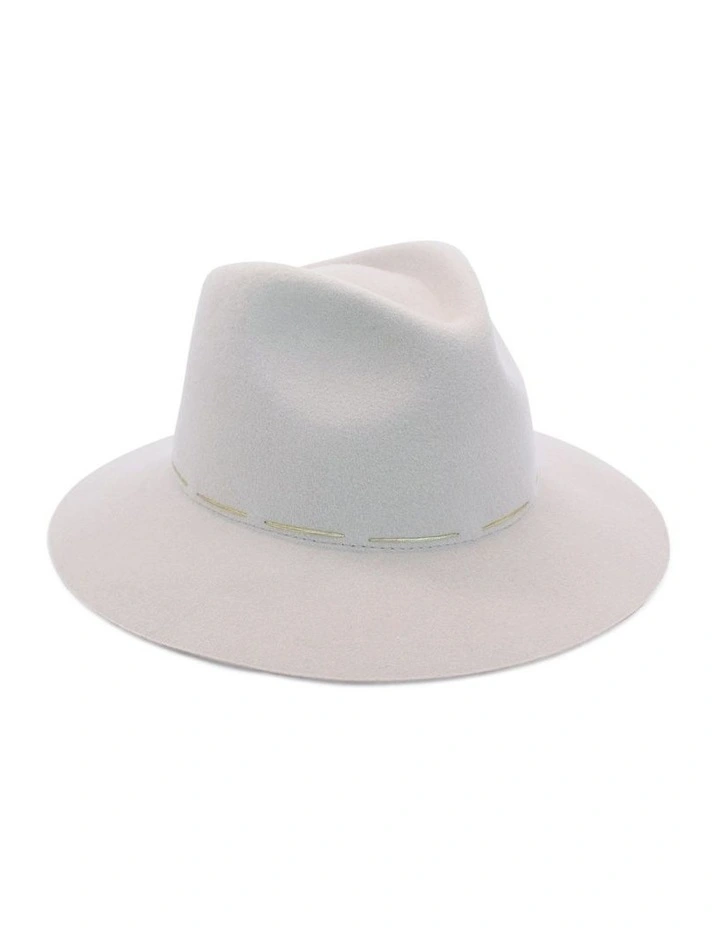 Taelyn Fedora Hat in White