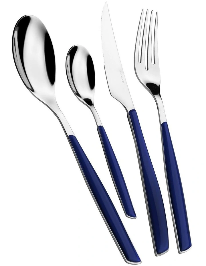 Glamour 24 Piece Cutlery Set in Blueberry