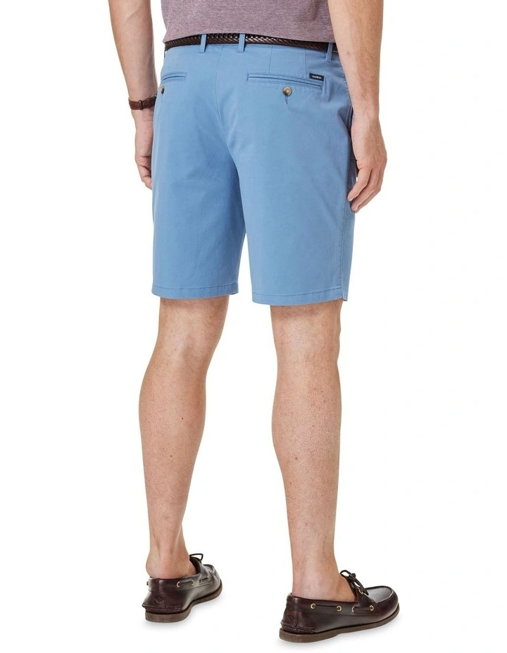 Comfort Twill Shorts in Blue