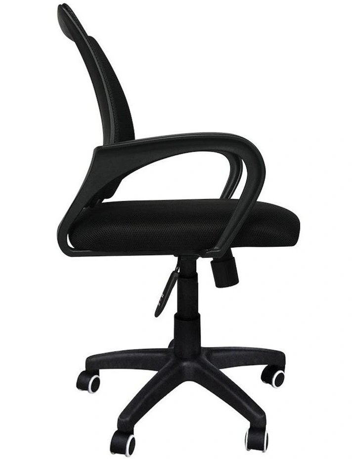 Office Mesh Chairs 2x in Black