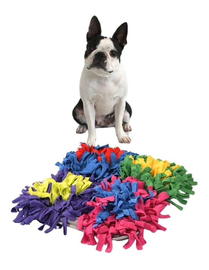 4-Quadrant Snoofy Snuffle Mat 47x47cm in Multicolor