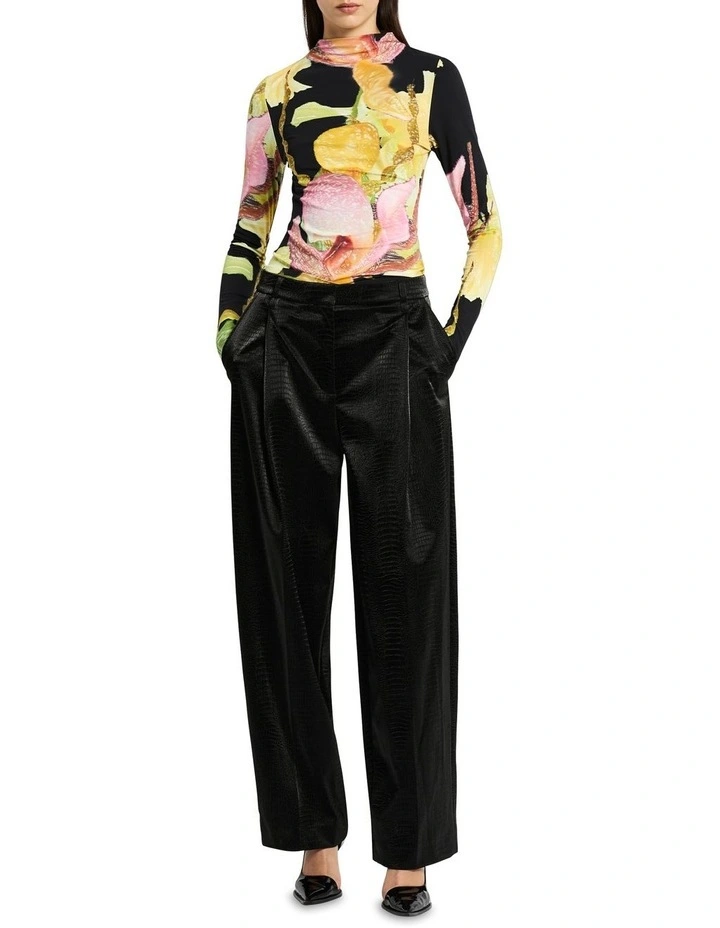 Pseudoshine Long Sleeve Top in Print