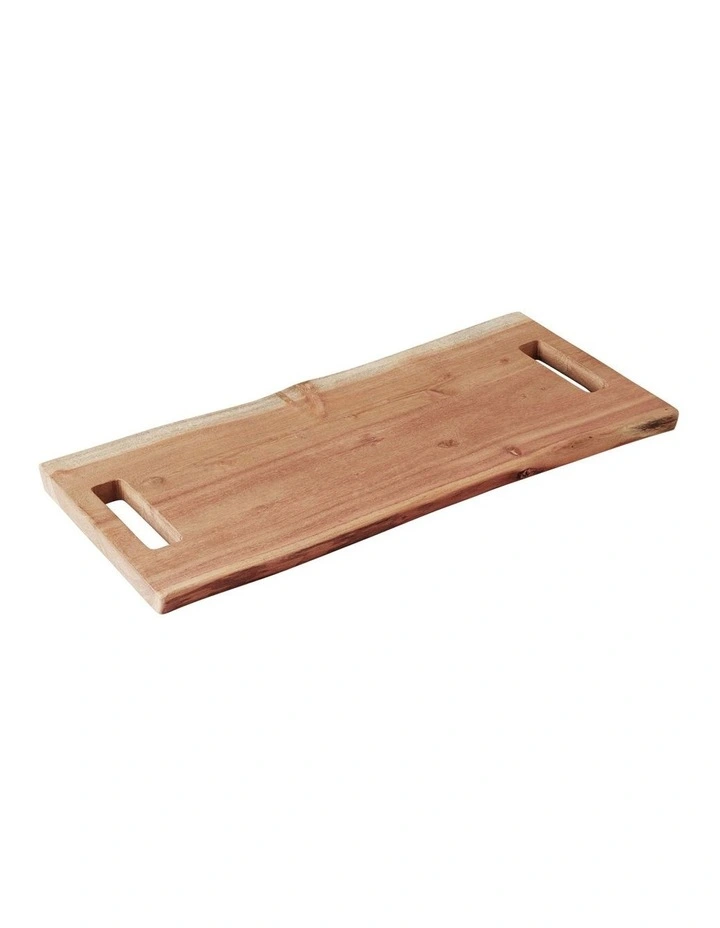 Menara Rectangular Serving Board 58x25cm in Brown