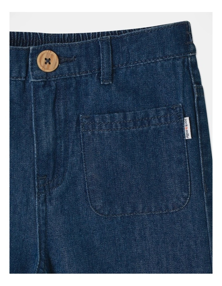 Audrey Denim Pant in Denim