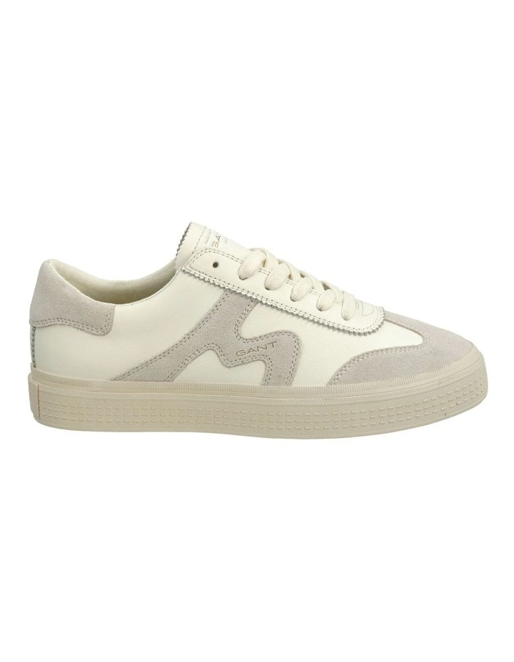 Carroly Leather Sneaker in White