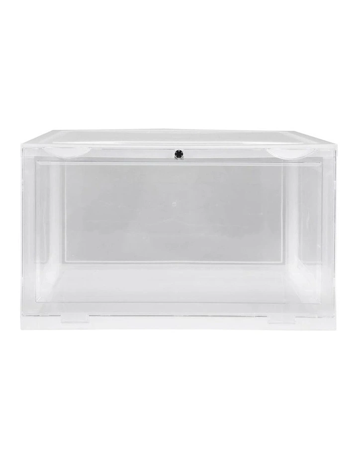 Shoe Box Acrylic Sneaker Display Case in Clear