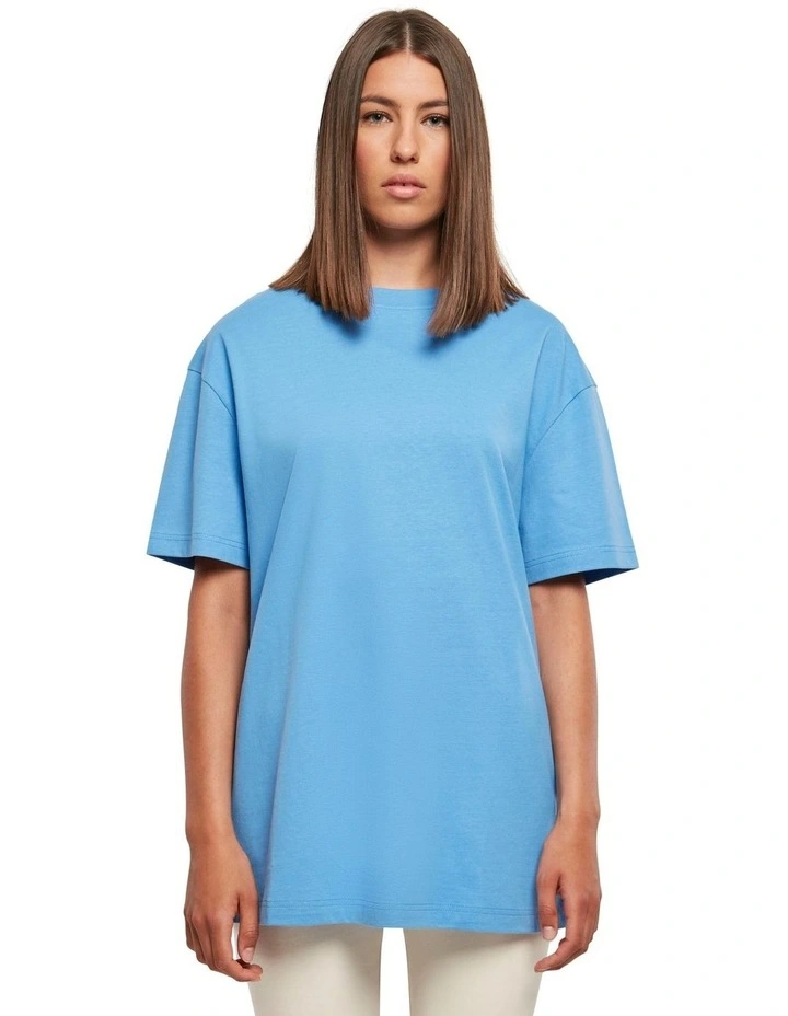 Oversized Boyfriend Tee in Horizon Blue