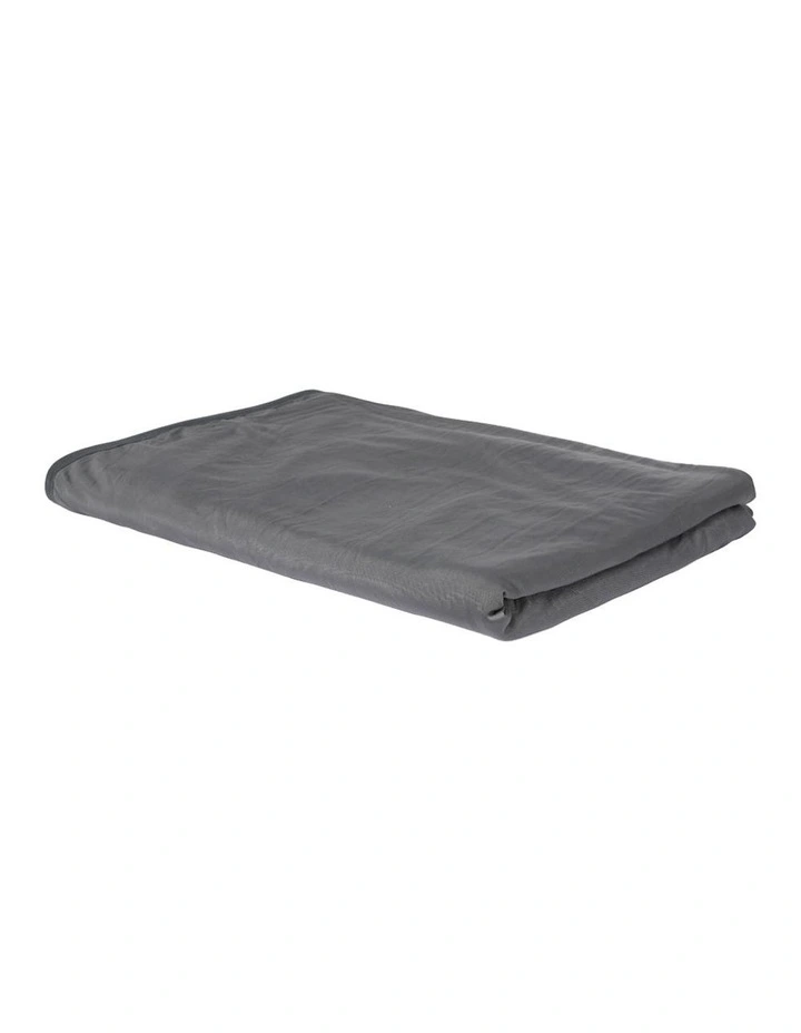 Single Cooling Throw Blanket in Grey