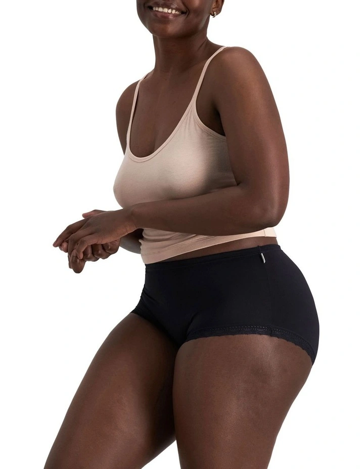 Parisienne Delicate Full Brief in Black