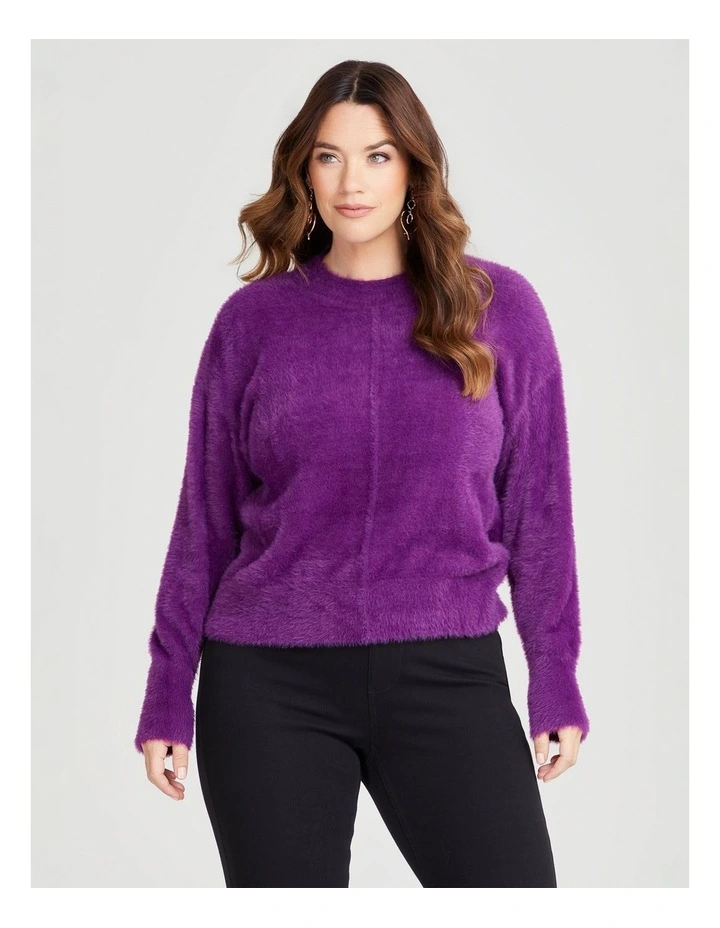 Jumper in Orchid Violet