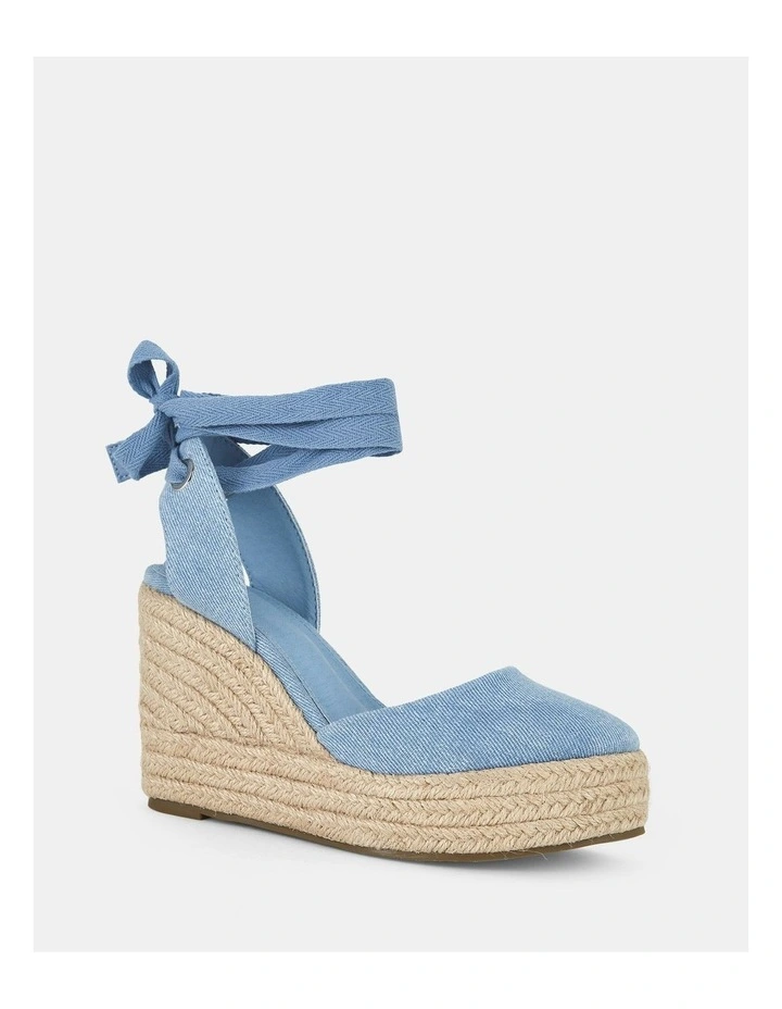 Buenosaires Wedge in Denim