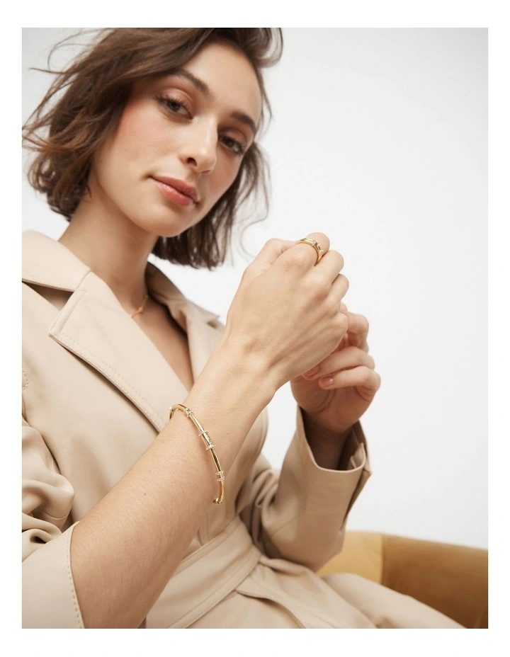 Miss Mim Bangle in Gold