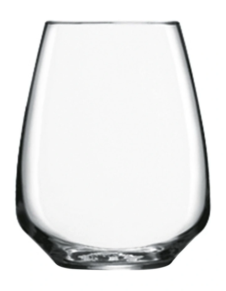 Atelier Stemless Riesling Glass 400ml Set of 6 in Clear