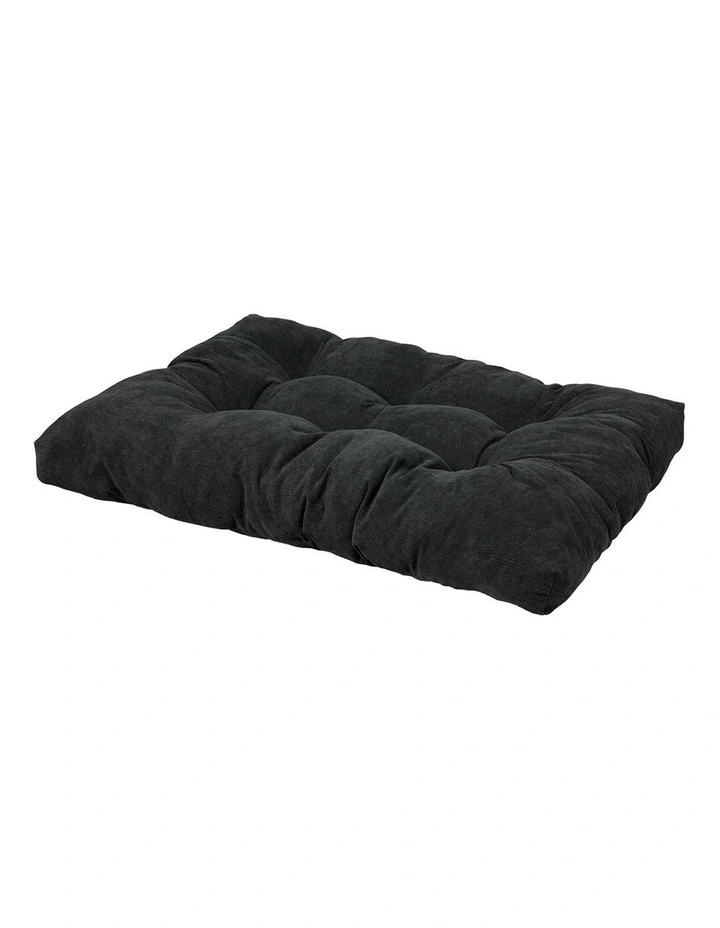 Washable Plush Pet Cushion Bed XL in Grey