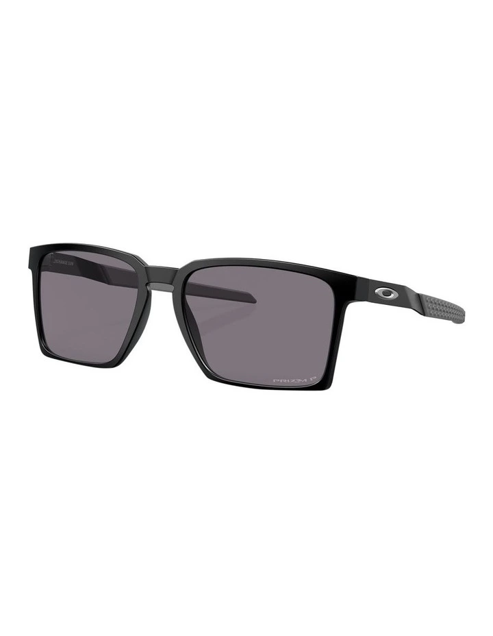 Exchange Sun Polarised Sunglasses in Black