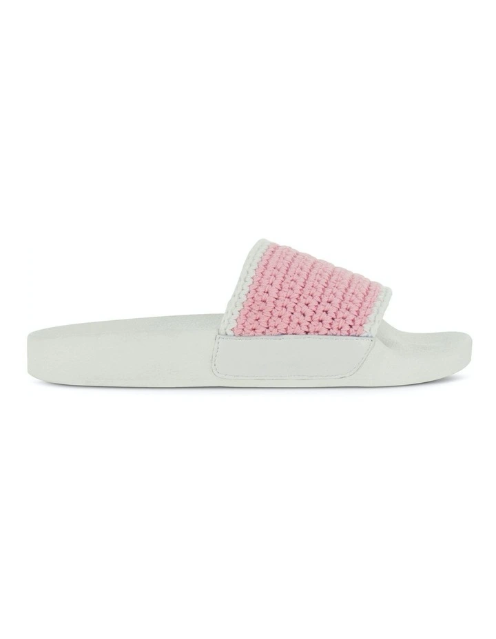 Esme Pool Slides in Pink