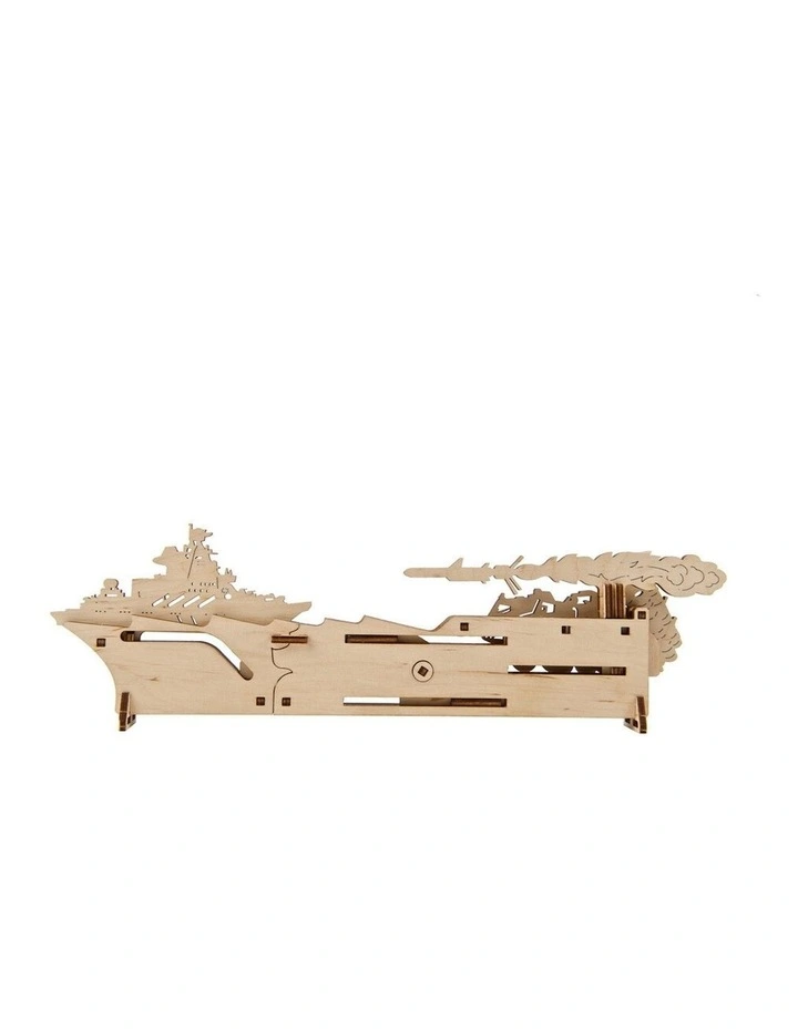 Mechanical 44 Piece Neptune Mission Wooden 3D Puzzle Set (14 Years)