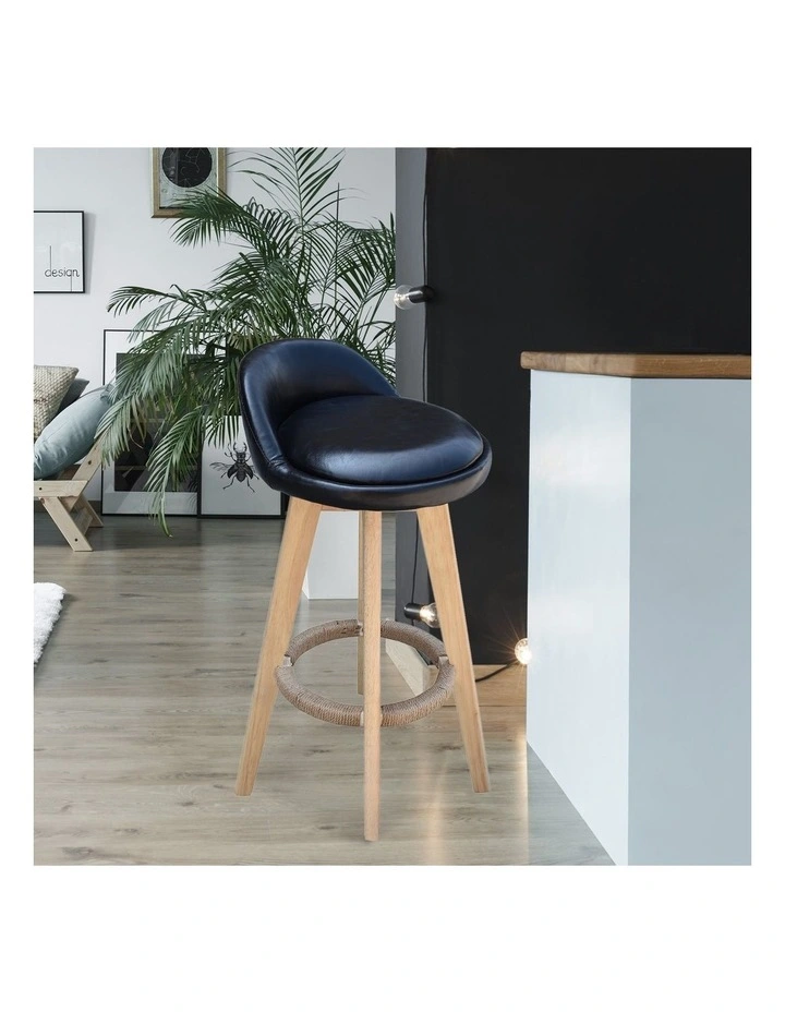 Phoenix Barstool Set of 4 In Black