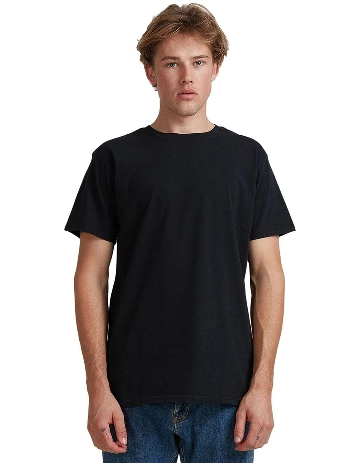 Premium Washed T-Shirt in Black