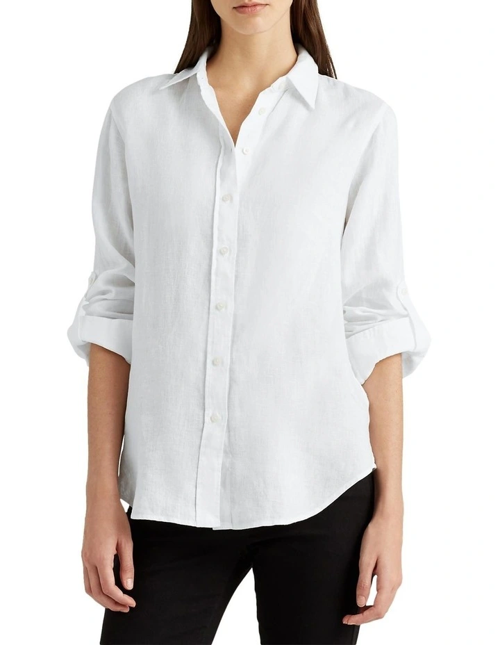 Linen Shirt in White
