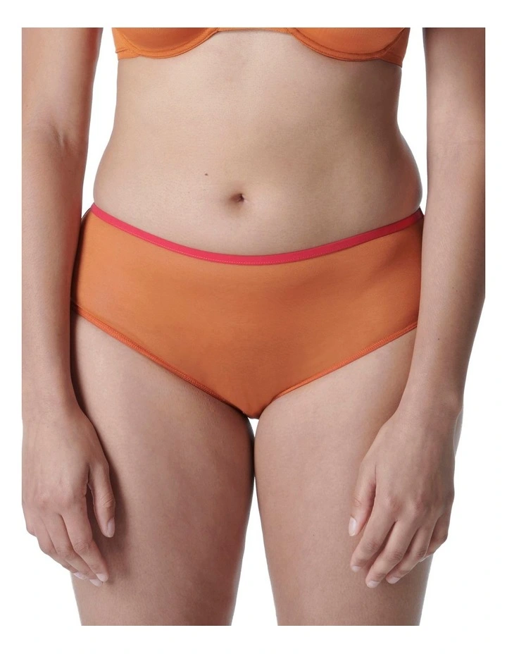 Rosalie Shorty Brief in Orange