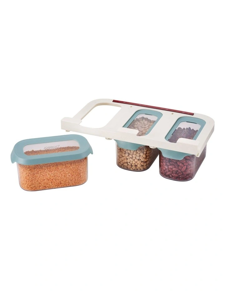 CupboardStore 3 Piece 900ml Food Storage Set Light Opal