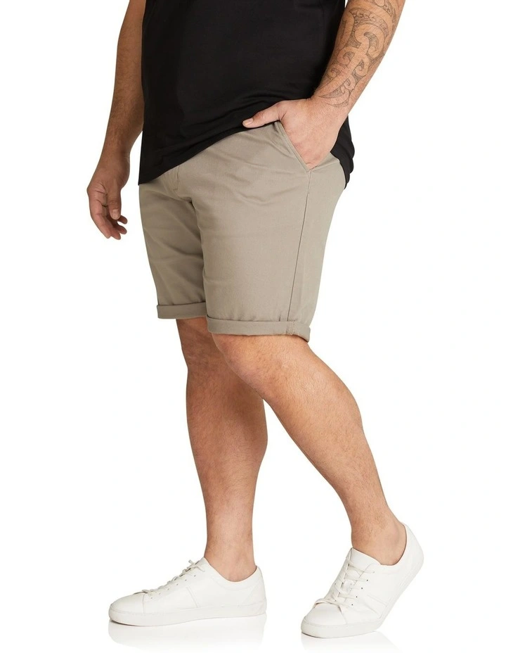 Charlie Canvas Shorts in Brindle