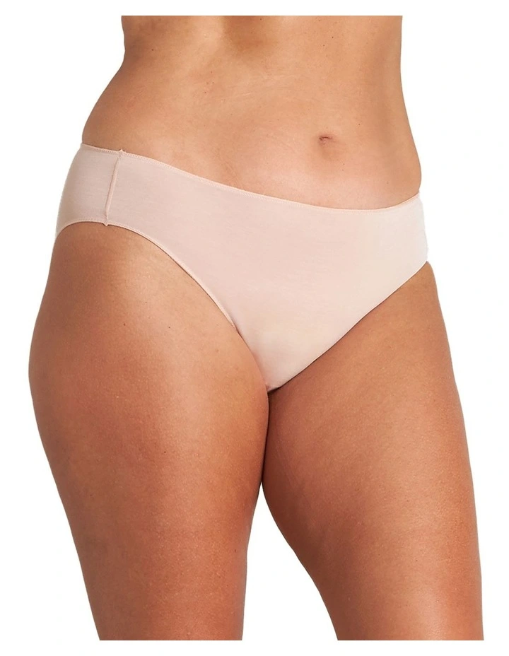 Au Naturel High Cut Brief in Latte