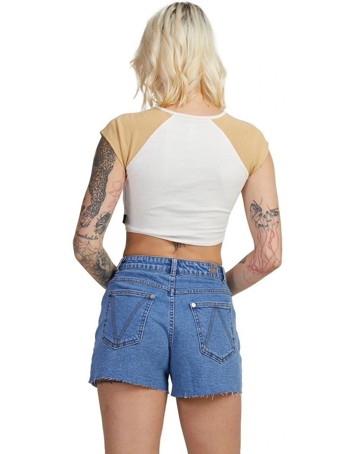 Pacific Denim Short in Blue