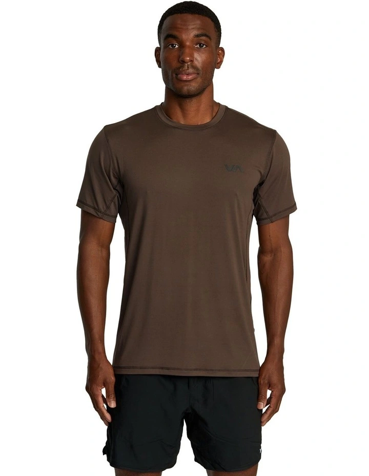 Sport Vent T-shirt in Chocolate