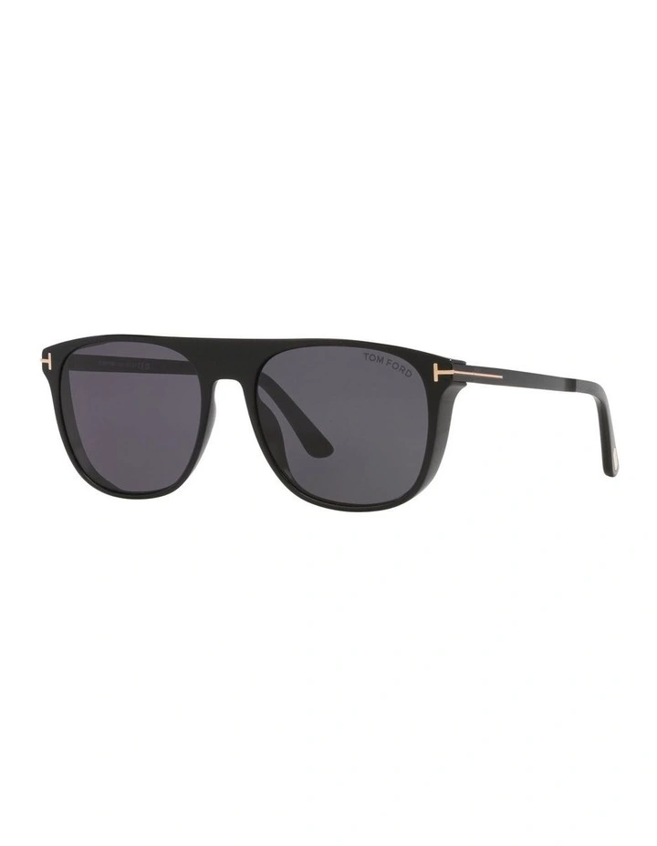 Lionel-02 Sunglasses in Black
