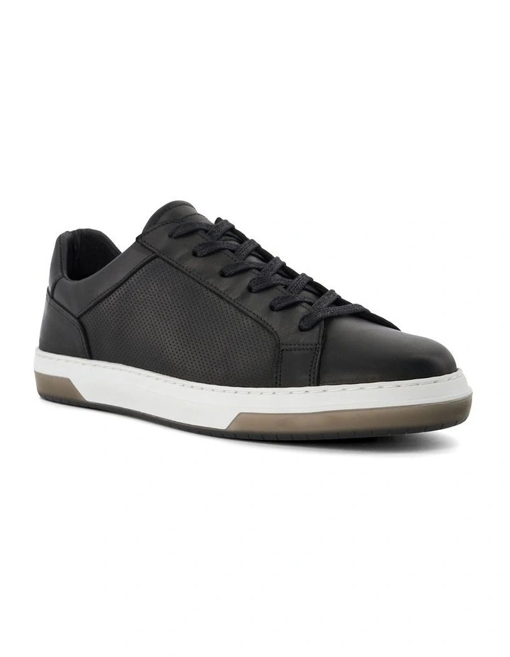 Tie Sneaker in Black