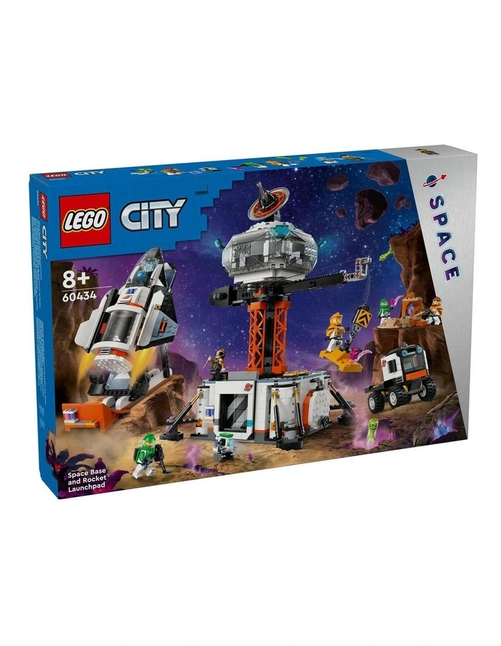 City Space Base and Rocket Launchpad 60434