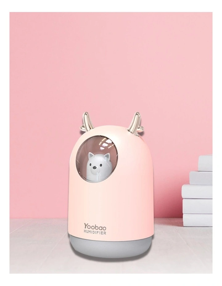Portable USB Humidifier in Pink