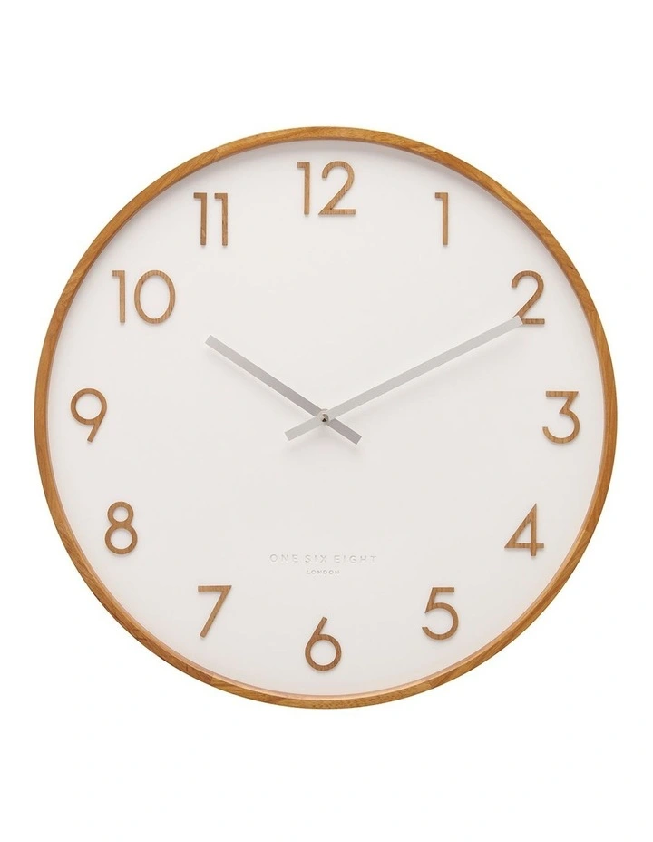 SCARLETT White 50cm Wall Clock