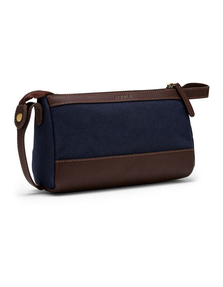Cruiser Canvas Wash Bag in Navy