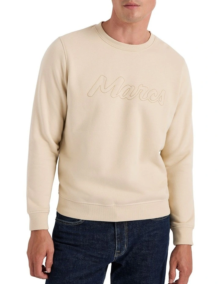My Word Sweat Top in Bone