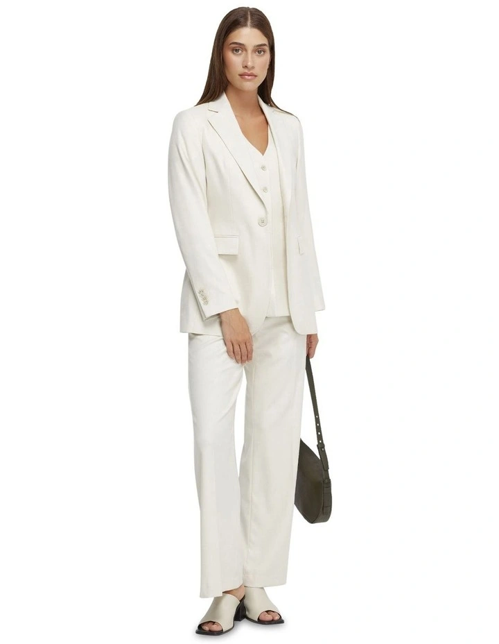 Lola Eco Suit Jacket in Pumice