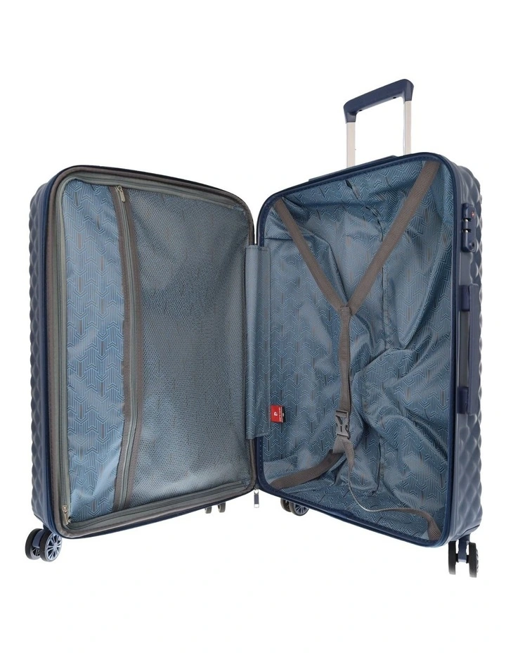 Belle 70cm Medium Hard Shell Suitcase in Teal