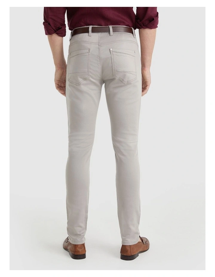 Nicol Skinny Chinos Stone