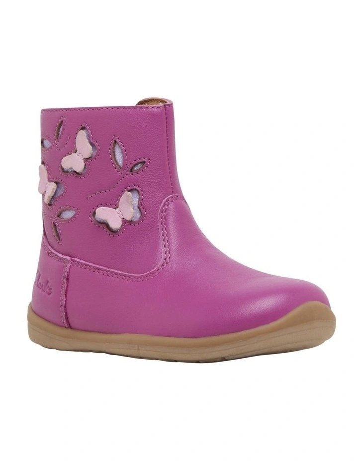 Marcela Boots in Dark Mauve