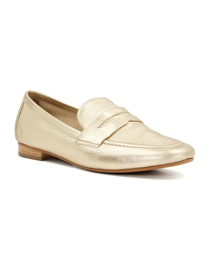 Gianetta Loafer in Gold