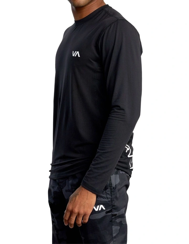 Sport Vent Long Sleeve T-Shirt Black